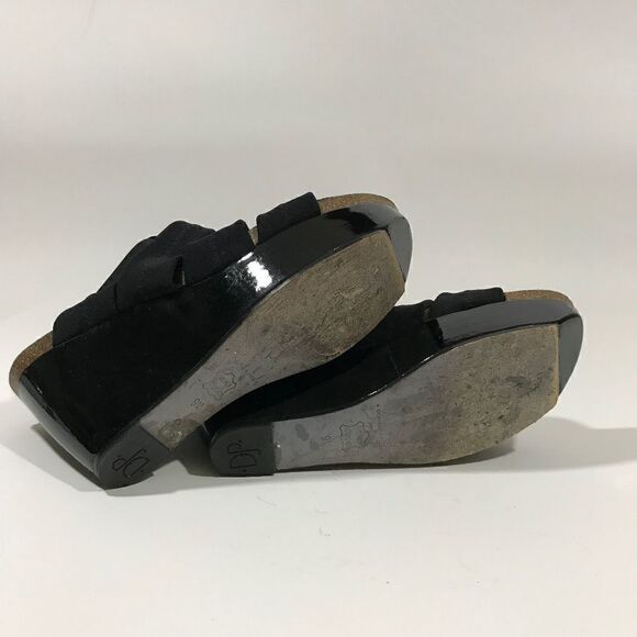 Donald J Pliner Mesh/Elastic Patent Platform Wedge - Picture 6 of 6